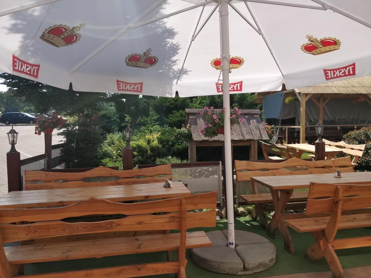 Zajazd Park Leknica Bagian luar foto