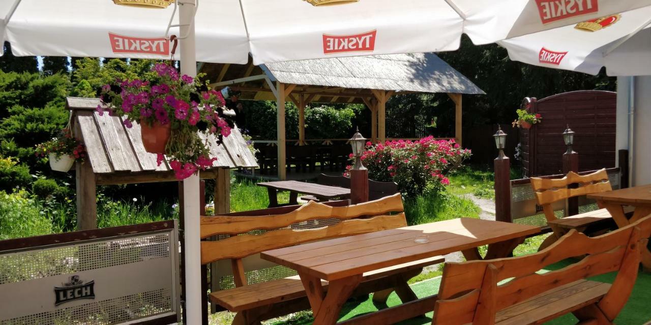 Zajazd Park Leknica Bagian luar foto